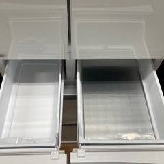 三菱 6ドア冷蔵庫 470L MR-WX47LE-W 中古の画像