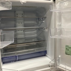 三菱 6ドア冷蔵庫 470L MR-WX47LE-W 中古の画像