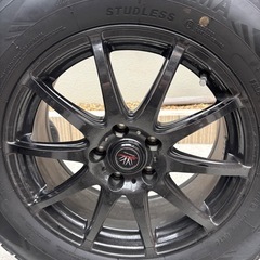 【3ヶ月のみ使用】ヨコハマ　アイスガード　スタッドレスタイヤ&17インチホイール　rav4 suv その他の画像