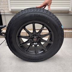 【3ヶ月のみ使用】ヨコハマ　アイスガード　スタッドレスタイヤ&17インチホイール　rav4 suv その他の画像