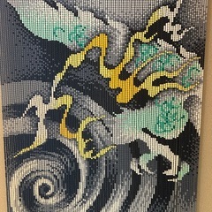 ◆龍の壁掛け？玉のれん？◆の画像