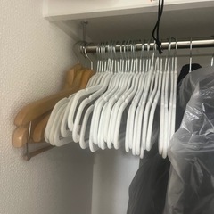 滑り止め付き　ハンガーの画像