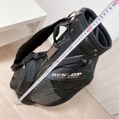 🌟 DUNLOP（ダンロップ）ゴルフバッグ 約90cm ブラック 🌟の画像