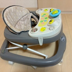 ベビーウォーカー　グレー 室内遊具 室内遊び 歩行器　アカチャンホンポの画像