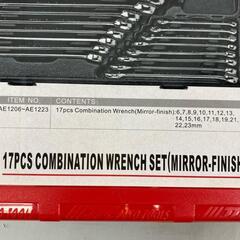 コンビネーションレンチ JTC K6171 未使用品 レンチセット 17pcsの画像