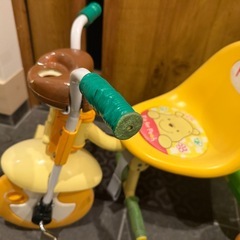 ★★繋ぎで乗って下さい/プーさんの三輪車/引き取りの方には無償提供★★の画像