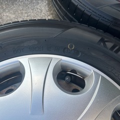 145/80R13 ダイハツ純正ホイールタイヤ4本セットの画像
