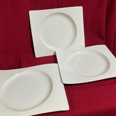 ビレロイ&ボッホ　NWシリーズ　ペアボウルとプレート3枚の画像