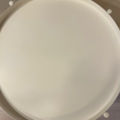 イケア ホワイト 円形 サイドテーブルの画像
