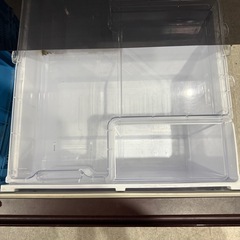 SHARP 両開き冷凍冷蔵庫　356L　2019年製の画像