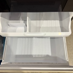 SHARP 両開き冷凍冷蔵庫　356L　2019年製の画像