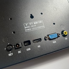 小型モニター Eyoyo 8インチ　モバイルモニターの画像