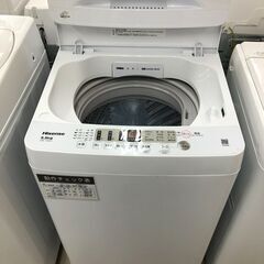【ジャングルジャングル石津店】洗濯機 ﾊｲｾﾝｽ HW-T55H 2023年式 立体シャワー水流 洗濯板式ステンレス槽 新生活 堺市 堺区 西区 石津の画像