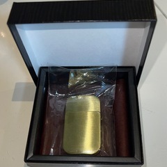 新品　龍柄 オイルライター ゴールド スリムタイプの画像