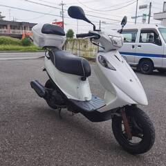 スズキ　アドレスV125　K9　5000KM　ピカピカ　実働　自賠責令和12年　塗装済　エンジンオイル交換済　バッテリー新品　エンジン始動動画の画像