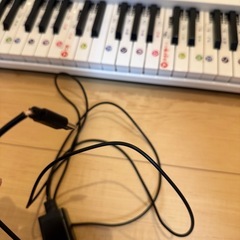 取りに来てくれたら無料。電子ピアノ61鍵盤。配線断線しています。の画像