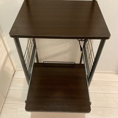 【美品】ニトリ レンジ台セットの画像