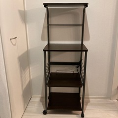 【美品】ニトリ レンジ台セットの画像