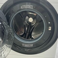 ★リユースのサカイ千葉中央店★ SHARP ドラム式洗濯機 7/3.5ｋｇ 22年製 動作確認／クリーニング済み TC4922の画像