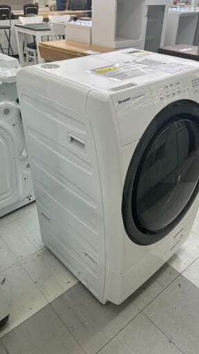 ★リユースのサカイ千葉中央店★ SHARP ドラム式洗濯機 7/3.5ｋｇ 22年製 動作確認／クリーニング済み TC4922