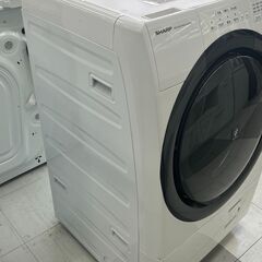 ★リユースのサカイ千葉中央店★ SHARP ドラム式洗濯機 7/3.5ｋｇ 22年製 動作確認／クリーニング済み TC4922の画像