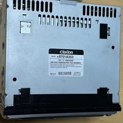 　　カーオーディオ　CD、AUX、USBの画像