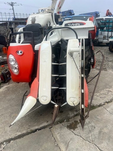 (新潟県村上市)クボタ 2条刈 コンバイン ARN219 GDXW2 刈取スライド 470時間 19馬力 こぎ深さ 折りたたみオーガ 中古品