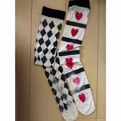 ホルダーネック　バニーガール　赤白黒　しっぽうさ耳付きの画像