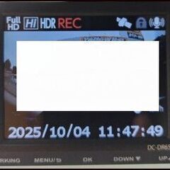 ジャンク品　ドライブレコーダー　COMTEC　コムテック 　前後方　ドラレコの画像