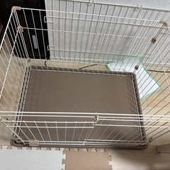 犬用ケージ　ペット用品の画像