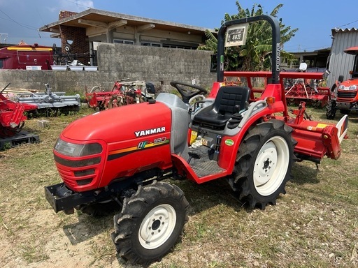 ヤンマー トラクター AF18 18馬力 　パワステ UFO 倍速ターン 1.4ｍﾛｰﾀﾘｰ　ハウスなどに