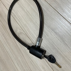 自転車・バイク用ワイヤーロック　【新品未使用】の画像