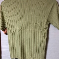 3枚セットリブ編み Tシャツ 半袖の画像