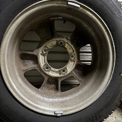 ジムニー　JA22 ブリザック　175/80R16 DM-V3 2023年製造　スタッドレス　4本　ホイールつきの画像