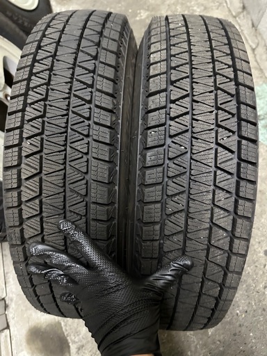 ジムニー　JA22 ブリザック　175/80R16 DM-V3 2023年製造　スタッドレス　4本　ホイールつき