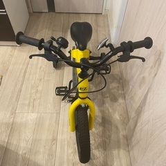 子供用　補助輪付き自転車　14インチの画像