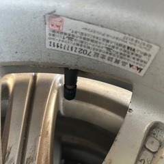 タイヤ　ホイール　4本セット　アクアの画像