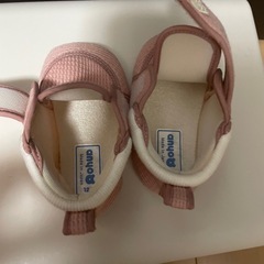 ★定価2500円！超美品！試し履きのみ★室内用 ファーストシューズワッフル　ピンク　12.5cm アカチャンホンポ　靴　12センチ　外履きの画像