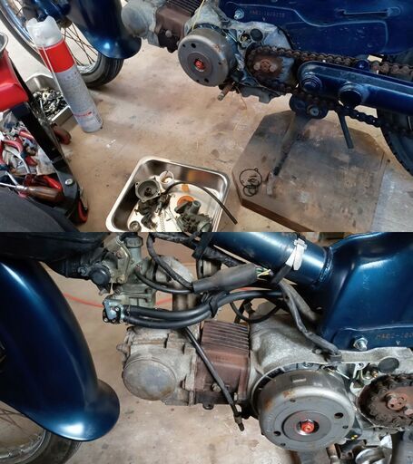 受付終了 8200km フルメンテナンス レストア車 スーパーカブ90 C90 滋賀守山