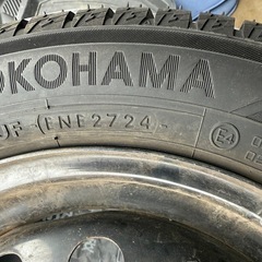 155/65r13 スタッドレス　ヨコハマタイヤ　2024年の画像