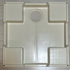 洗濯機パン(SANEI H5410-640 アイボリーホワイト)の画像
