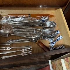 墨田区　昭和レトロな食器、カトラリーの画像
