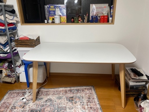【美品】IKEA NORDMYRA テーブル 150×85cm／引っ越しのため格安で！