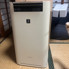 シャープ　加湿空気清浄機の画像