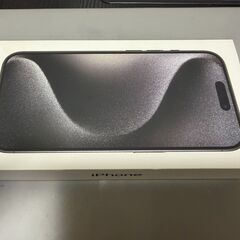 【美品】iPhone 15 Pro 128GB ブラックチタニウム SIMフリーの画像