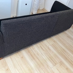 【クリーニング済＊美品】4wayソファ カウチ オットマン  の画像
