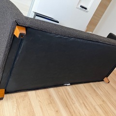 【クリーニング済＊美品】4wayソファ カウチ オットマン  の画像