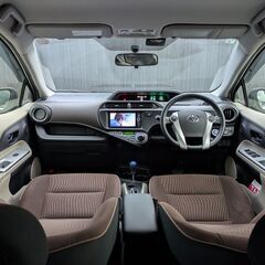 ★上級！実走行5万㌔！禁煙車！アクア【G】Pスタート！バックカメラ！ETC！純正ナビ！Bluetooth！フルセグTV！ステリモ！フォグライト！の画像