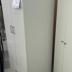 ★リユースのサカイ千葉中央店★  クローゼット ホワイト H180×D55×W59 クリーニング済み TC4933の画像