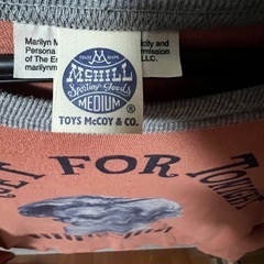 TOYS McCOY/トイズマッコイ　ロングスリーブTシャツ　マリリンモンローの画像